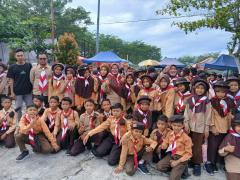 SDN 009 Pulau Raih Juara Umum II Lomba Pramuka Tahun 2025 di Kwaran Bangkinang